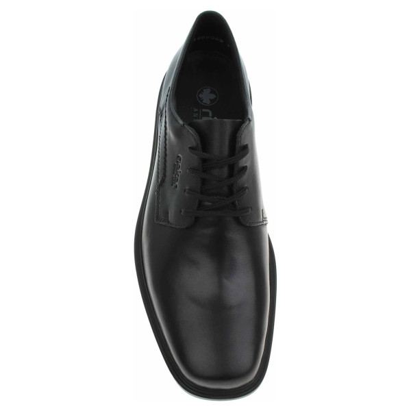 detail Pánske poltopánky Rieker B0001-00 schwarz