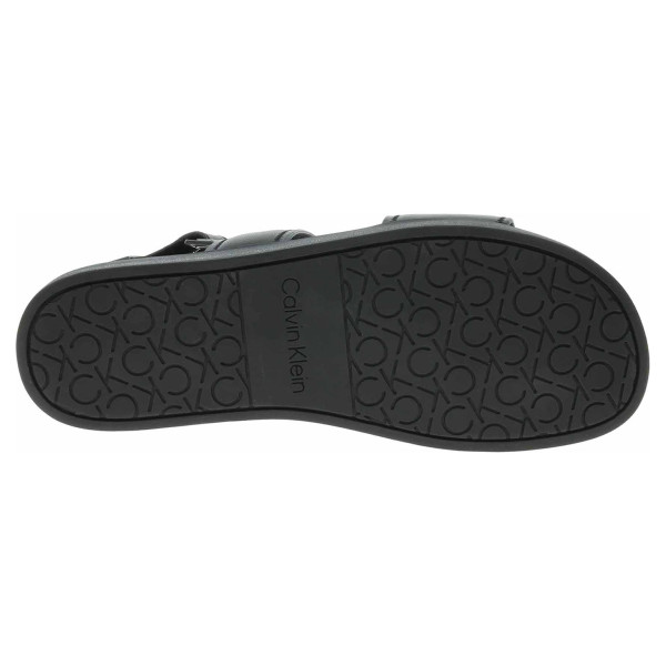 detail Pánske sandále Calvin Klein HM0HM00946 Ck Black