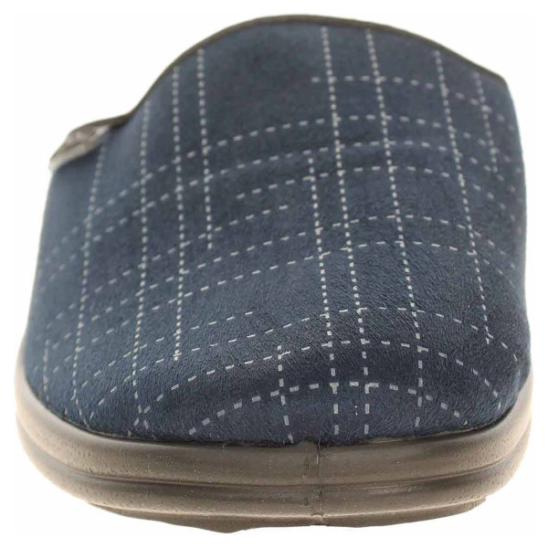 detail Pánske domáce papuče Befado 089M409 modrá