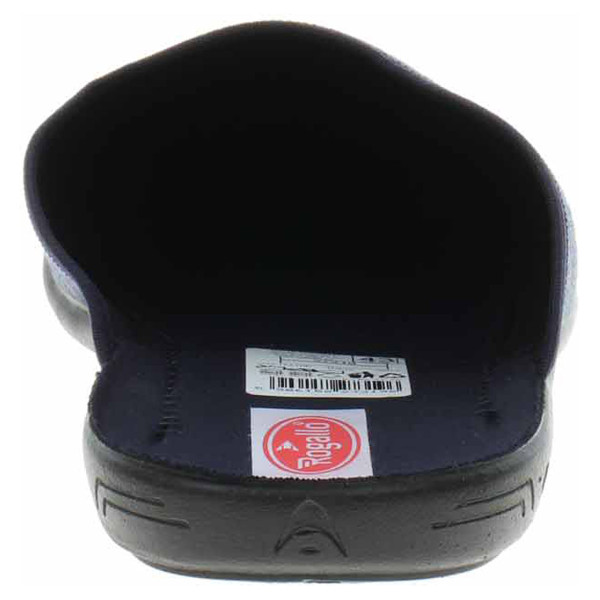 detail Pánske domáce papuče Rogallo E/27319 modrá-šedá