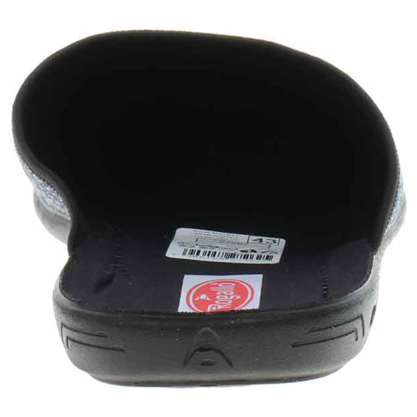 detail Pánske domáce papuče Rogallo 27262 modrá