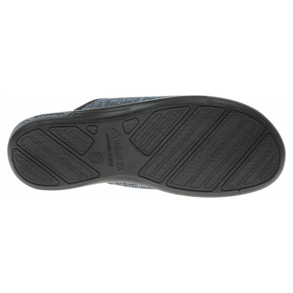 detail Pánske domáce papuče Rogallo 27262 modrá