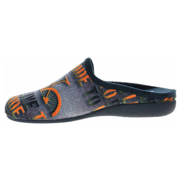 detail Pánske domáce papuče Medi Line 5181-023 marino