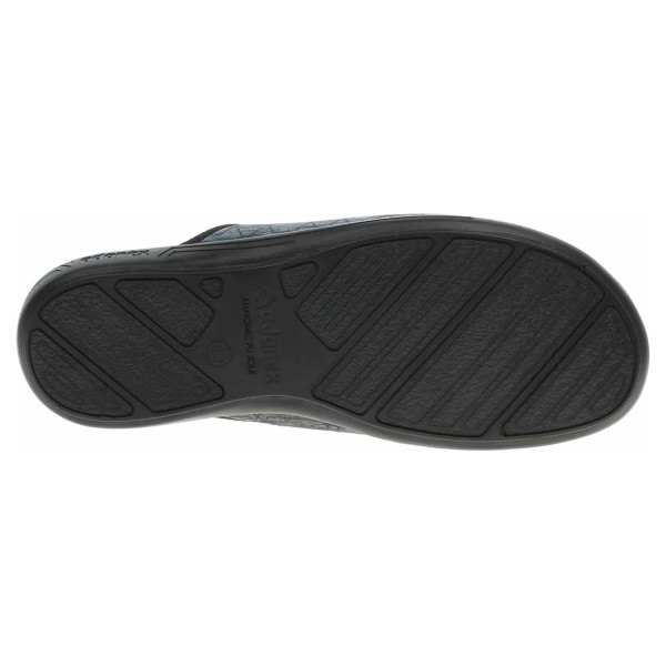 detail Pánske domáce papuče Rogallo 28844 modrá