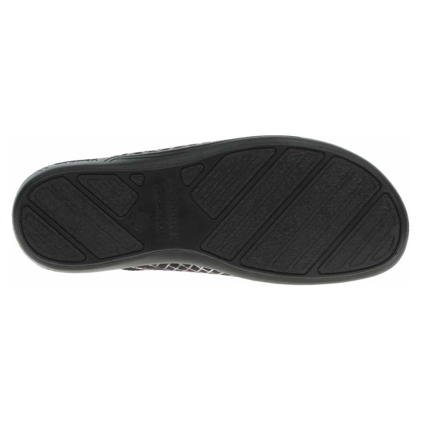 detail Pánske domáce papuče Rogallo 28841 černá