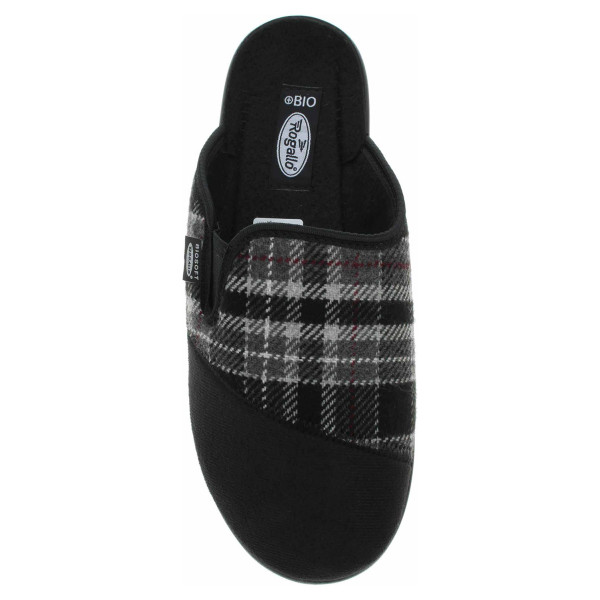 detail Pánske domáce papuče Rogallo 6074-010 černá