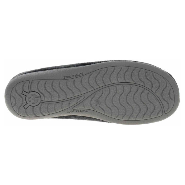 detail Pánske domáce papuče Medi Line 150-025 gris