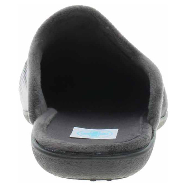 detail Pánske domáce papuče Medi Line 1507-025 negro