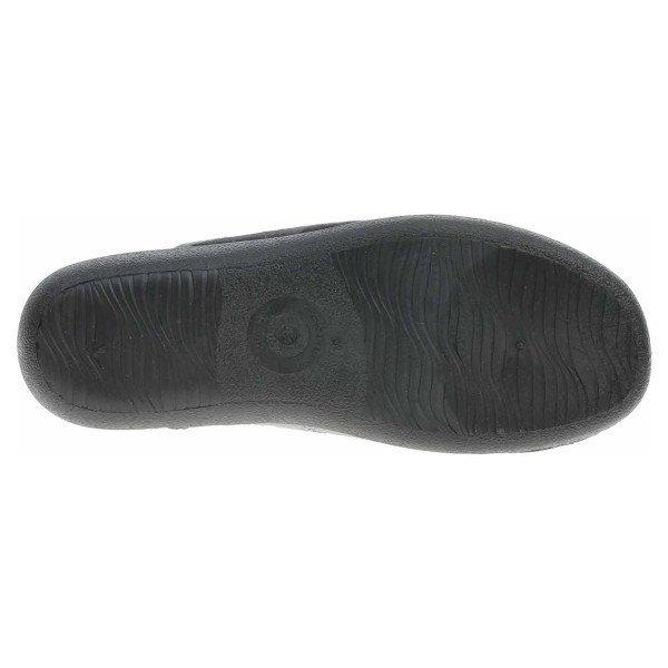 detail Pánske domáce papuče Medi Line 1507-025 negro