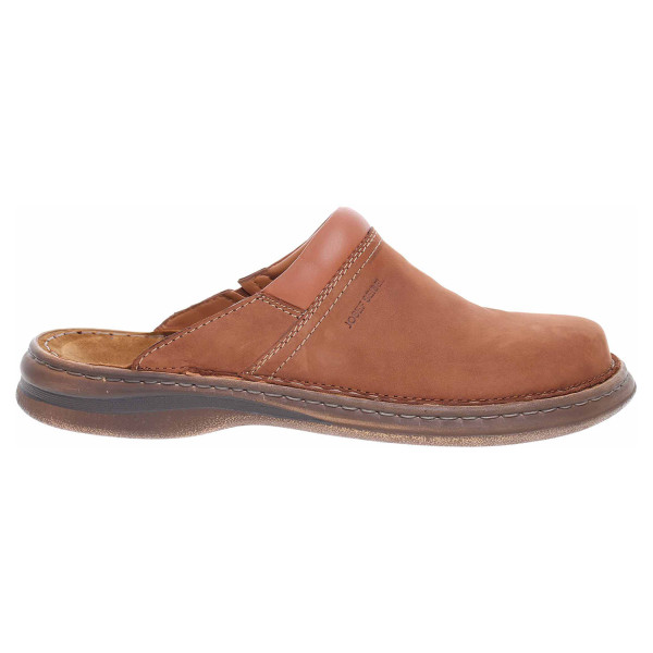 detail Pánske papuče Josef Seibel 10663 634370 cognac