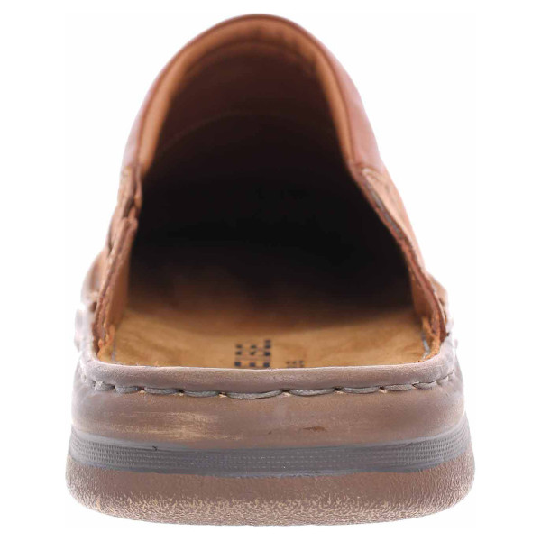 detail Pánske papuče Josef Seibel 10663 634370 cognac