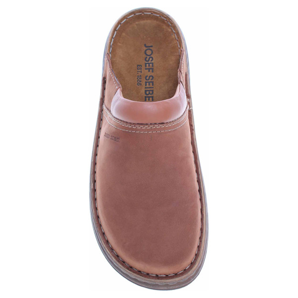detail Pánske papuče Josef Seibel 10663 634370 cognac
