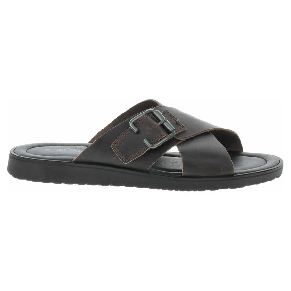 detail Pánske papuče s.Oliver 5-17100-28 cafe pull up