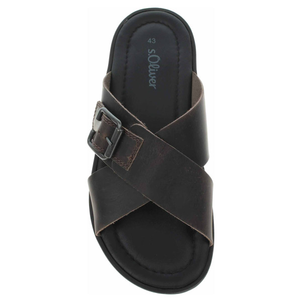 detail Pánske papuče s.Oliver 5-17100-28 cafe pull up