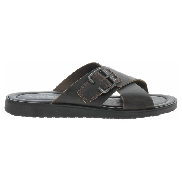 detail Pánske papuče s.Oliver 5-17100-28 cafe pull up