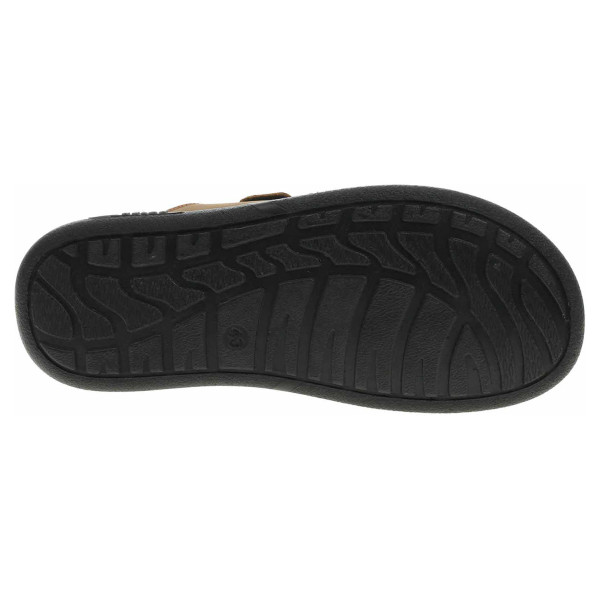 detail Pánske papuče Medi Line 160-24 Havana