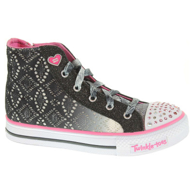detail Skechers Magic Madness black-pink