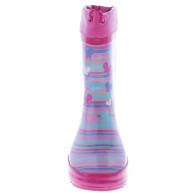 detail Marandy dětské gumáky Pruhy a motýlci vícebarevné