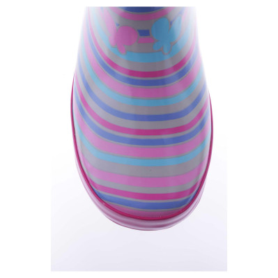 detail Marandy dětské gumáky Pruhy a motýlci vícebarevné