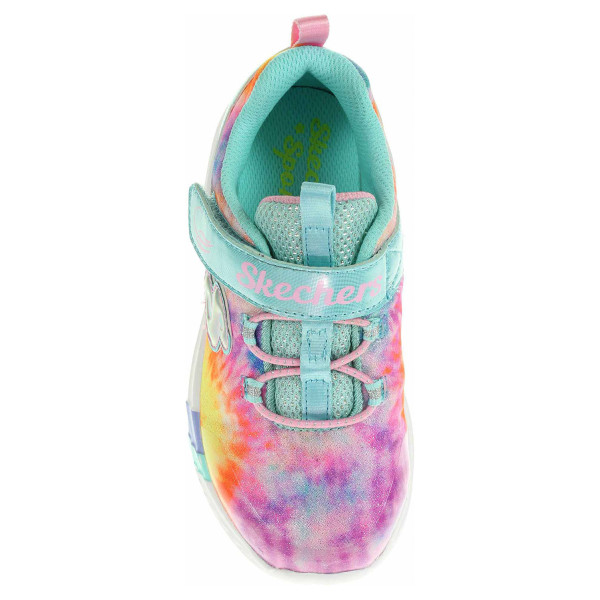 detail Skechers Dreamy Lites - Sunny Groove turquoise-multi