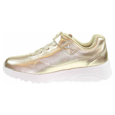 detail Skechers Uno Lite - Chrome Steps gold