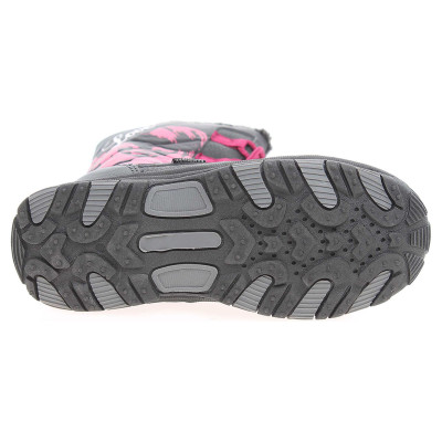 detail Dívčí snehule Junior League L 52-480-058 černá-fuchsia