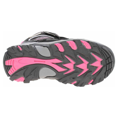 detail Dívčí snehule Peddy P1-631-29-01 black-pink
