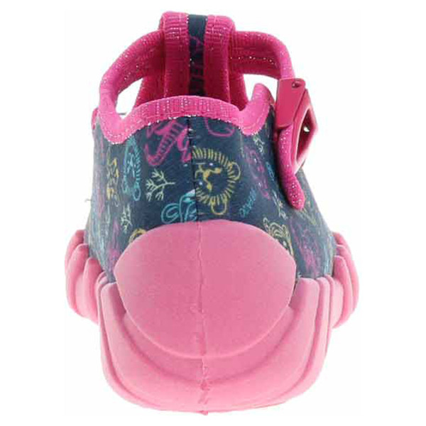 detail Dívčí bačkory Befado 110N492 modrá-růžová