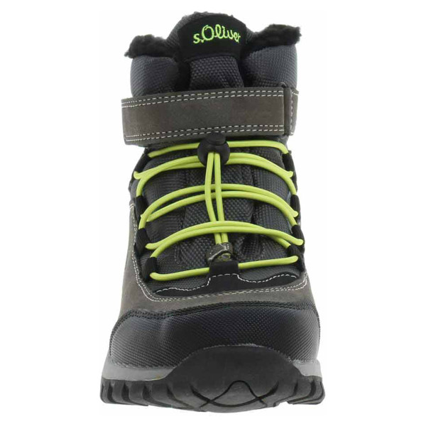 detail Chlapecká členkové topánky s.Oliver 5-46414-41 grey comb