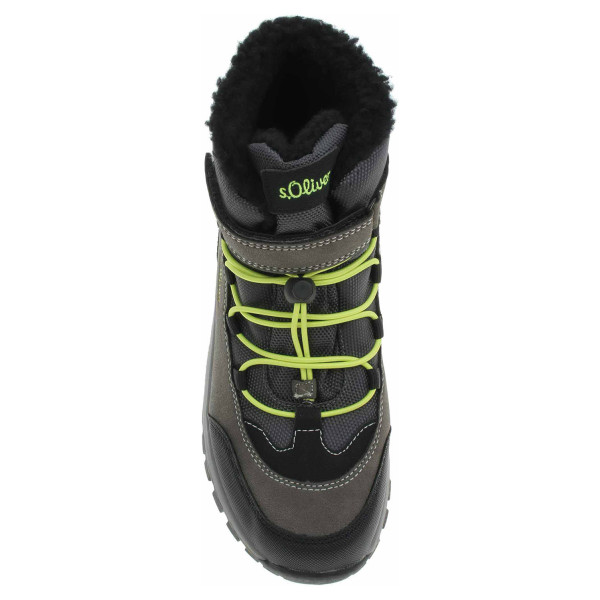 detail Chlapecká členkové topánky s.Oliver 5-46414-41 grey comb