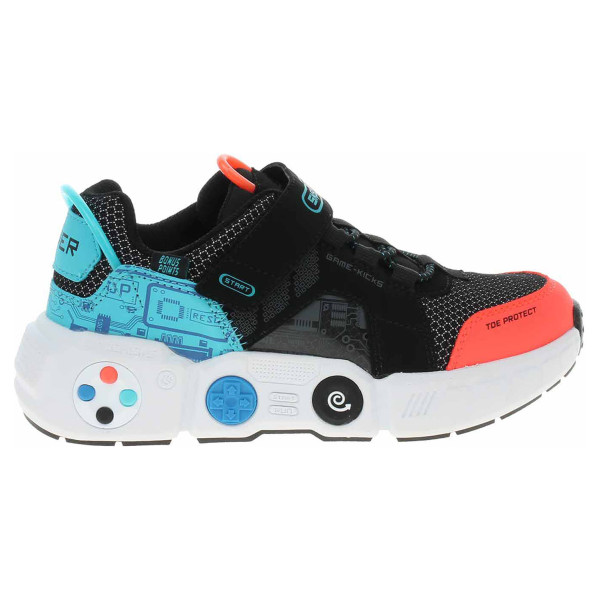 detail Skechers Gametronix black-multi