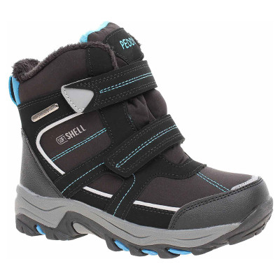 detail Chlapecké snehule Peddy P1-631-26-01 black-blue