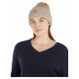 nahlad Tommy Hilfiger dámská čepice AW0AW15299ABH Cashmere Creme