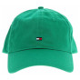 nahlad Tommy Hilfiger dámská kšiltovka AW0AW16050 L4B Olympic Green