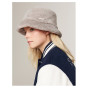 nahlad Tommy Hilfiger dámský klobouk AW0AW16784 Sil.Grey-Pink