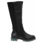 nahlad Dámske čižmy Caprice 9-25660-29 black nappa XL lýtko