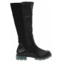 nahlad Dámske čižmy Caprice 9-25660-29 black nappa XL lýtko