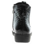 nahlad Dámske poločižmy Caprice 9-25355-29 black croco pa.