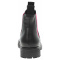 nahlad Dámske poločižmy Tamaris 1-25070-41 blk lea.-fuxia