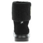 nahlad Dámske poločižmy Karl Lagerfeld KL44552 Black Suede