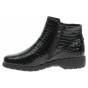nahlad Dámske poločižmy Caprice 9-25305-41 black croco