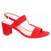 nahlad Dámske sandále Caprice 9-28303-22 red suede