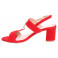 nahlad Dámske sandále Caprice 9-28303-22 red suede