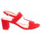 nahlad Dámske sandále Caprice 9-28303-22 red suede