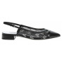 nahlad Dámske lodičky Karl Lagerfeld KL40153 M0S black mesh