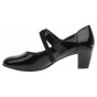nahlad Dámske lodičky Jana 8-24465-43 black patent