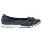 nahlad Dámske baleriny Caprice 9-24650-28 ocean soft nappa