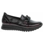 nahlad Dámske mokasiny Rieker 49051-35 bordo-black