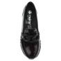 nahlad Dámske mokasiny Rieker 49051-35 bordo-black