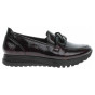 nahlad Dámske mokasiny Rieker 49051-35 bordo-black